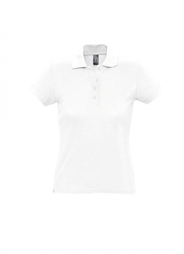 Дамска поло тениска PASSION (S, White)